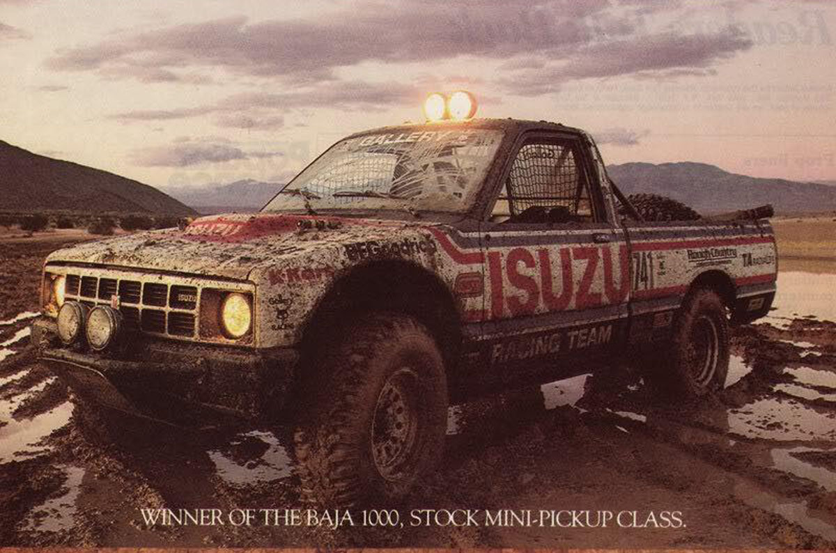 1984 isuzu pickup baja 1000