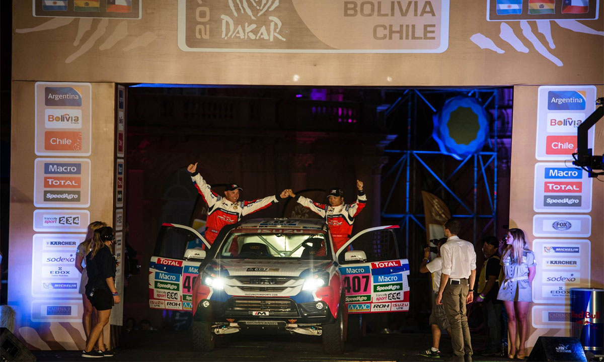 Isuzu na Dakar Rally 2015